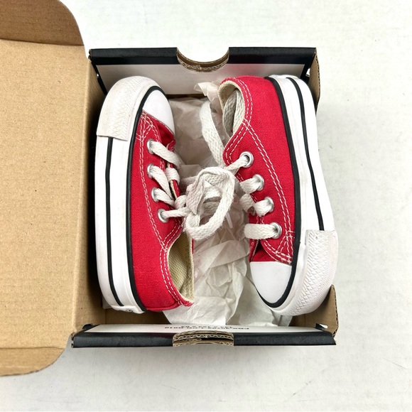 Converse Infant Red Sneakers - Picture 7 of 8